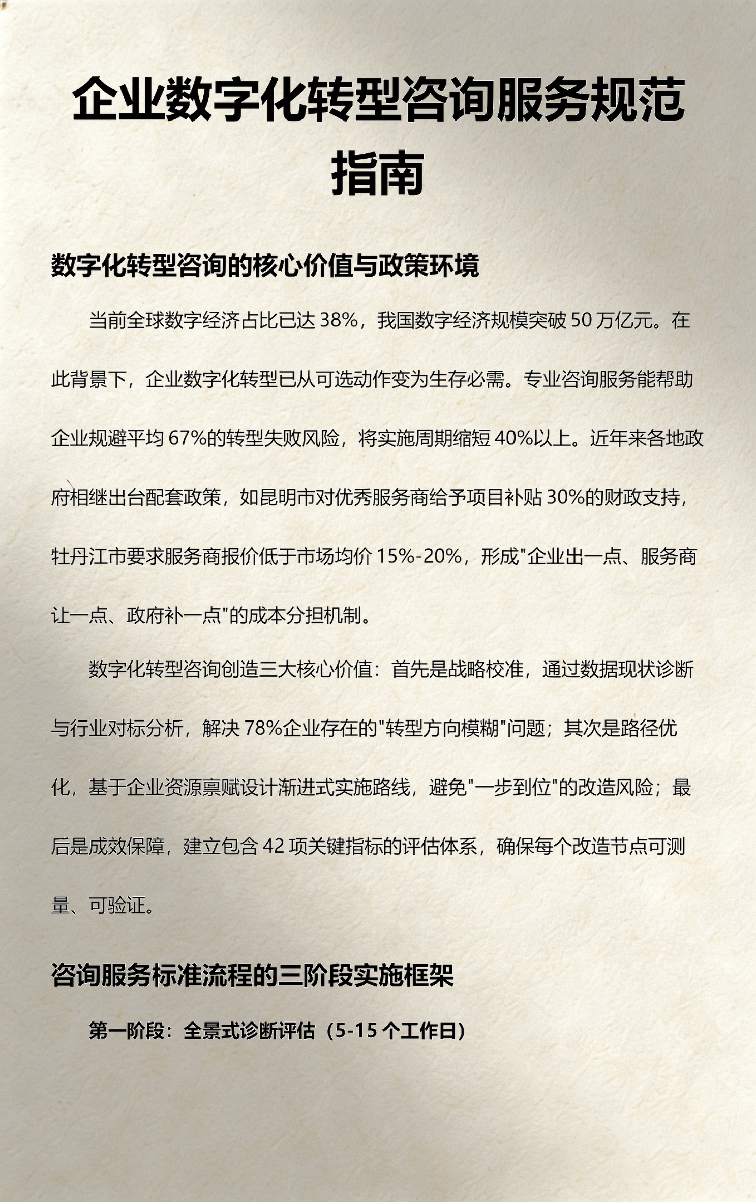 数字化转型战略咨询(数字化转型咨询方法论)阿拉善左旗